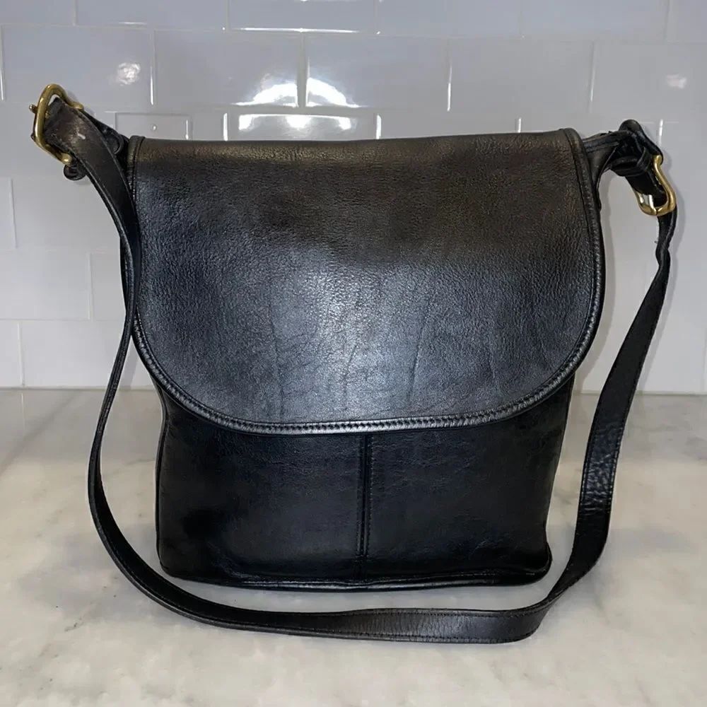 Coach Purse Handbag Leather Vintage Whitney Convertible Crossbody Shoulder Bag